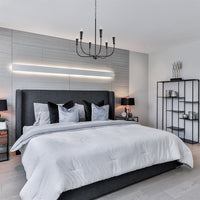 Beaux 26" 6-Light Modern Chandelier