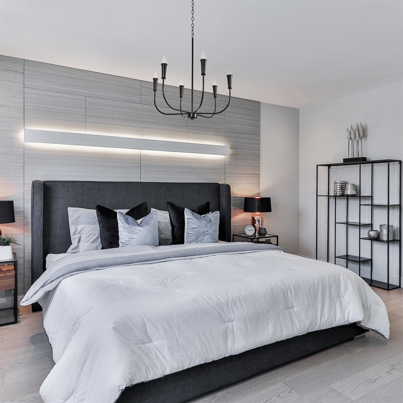 Beaux 26" 6-Light Modern Chandelier