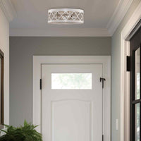 Sutton 13" 2-Light Modern Flush Mount Ceiling Light