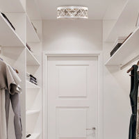 Sutton 13" 2-Light Modern Flush Mount Ceiling Light