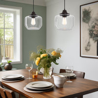 Maia 10" Modern Farmhouse Pendant Light