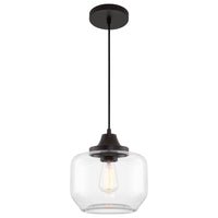Maia 10" Modern Farmhouse Pendant Light