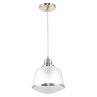 Alina 12" White Pendant Light
