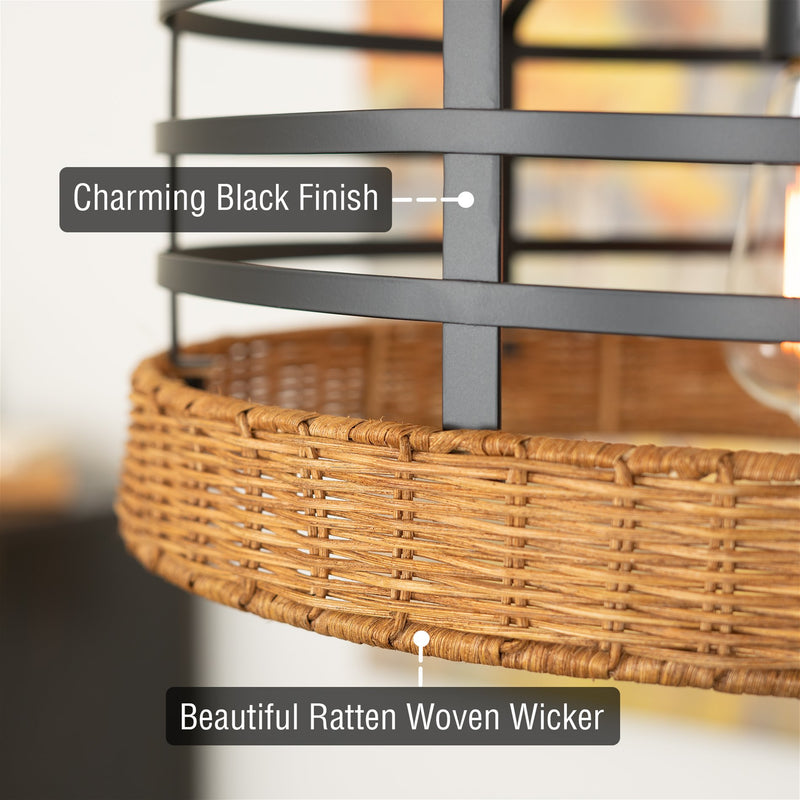 Thatcher 16" Farmhouse Pendant Chandelier