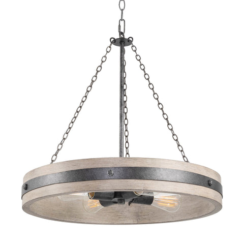 Montrose 22" 4-Light Farmhouse Pendant Light