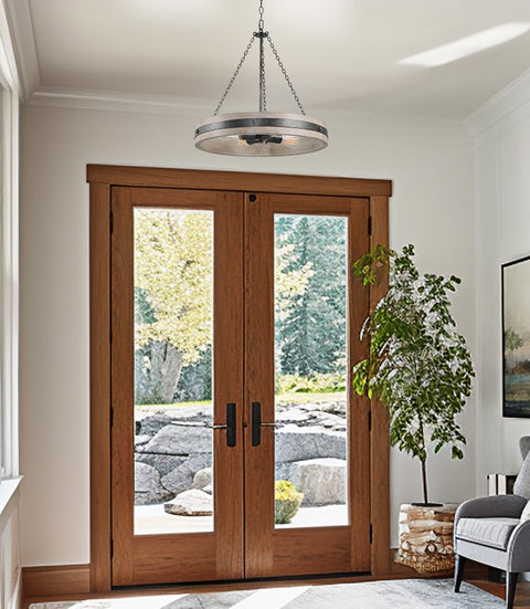 Montrose 22" 4-Light Farmhouse Pendant Light