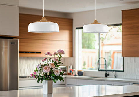 Riley 16" Retro Modern Pendant Light