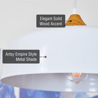 Riley 16" Retro Modern Pendant Light