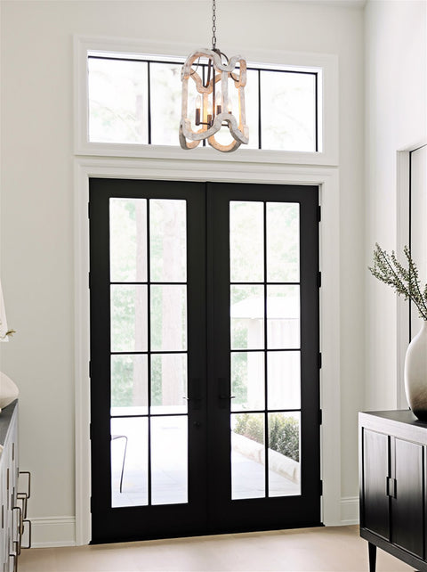 Vesta 22" 4-Light Farmhouse Pendant Light