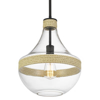 Kira Home Abby 16" Large Modern Vase Kitchen Island Pendant Light