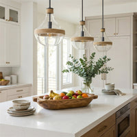 Kira Home Abby 16" Large Modern Vase Kitchen Island Pendant Light