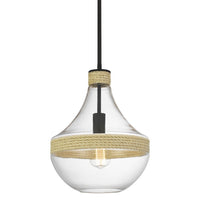 Kira Home Abby 16" Large Modern Vase Kitchen Island Pendant Light