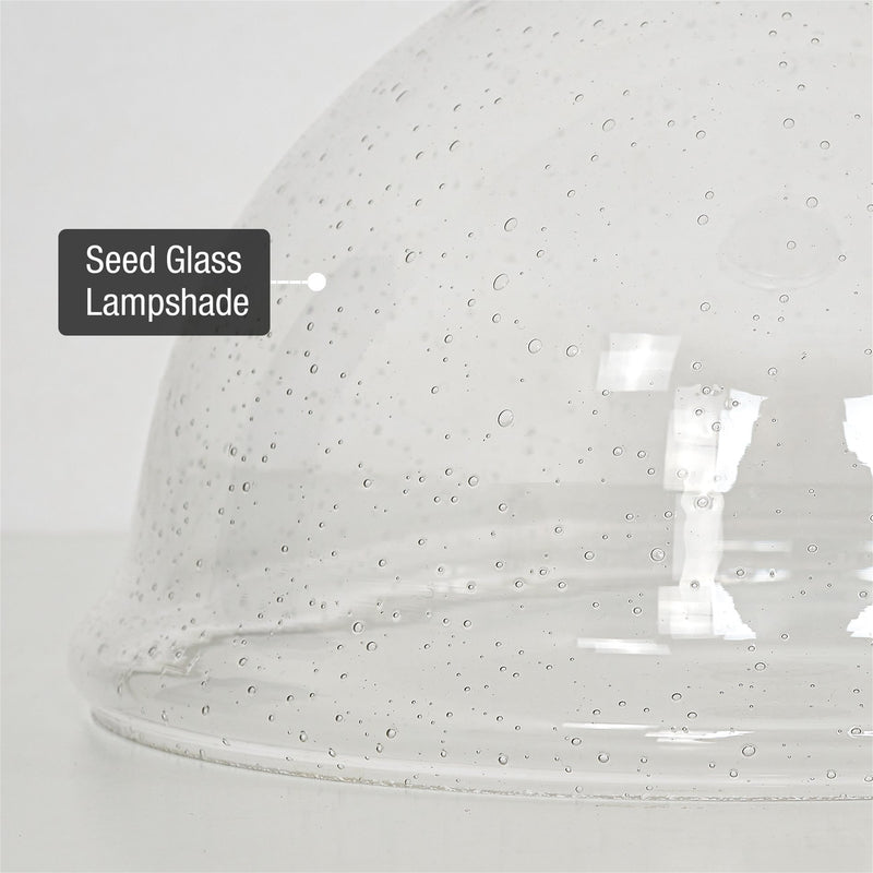 Granville 10" Seeded Glass Shade / Replacement Glass