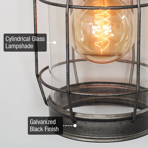 Whitlock 13" Industrial Farmhouse Outdoor Weather Resistant Wall Sconce