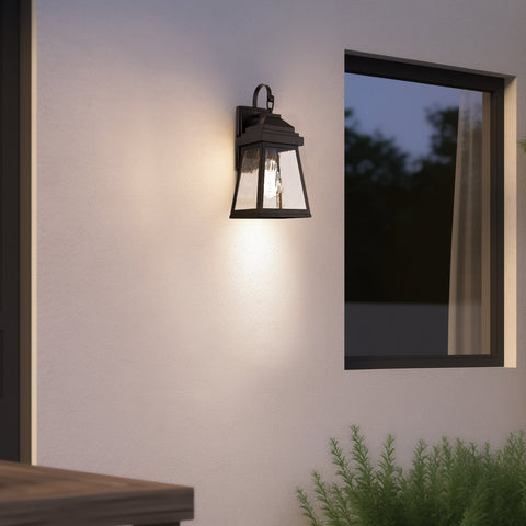 Barton 16" Industrial Farmhouse Outdoor Weather Resistant Wall Sconce