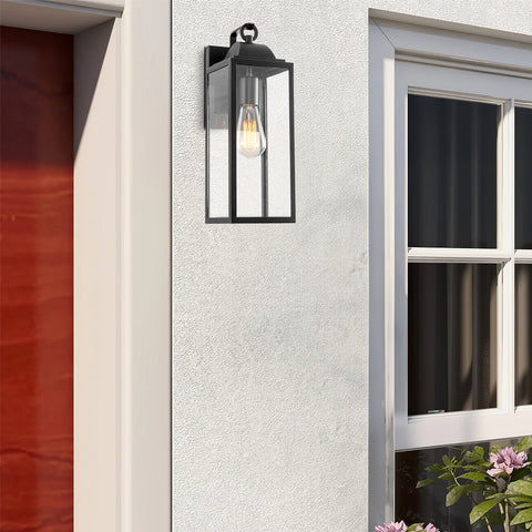 Landry 17" Industrial Farmhouse Weather Resistant Outdoor Wall Sconce