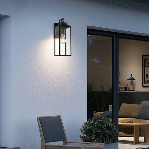 Landry 17" Industrial Farmhouse Weather Resistant Outdoor Wall Sconce