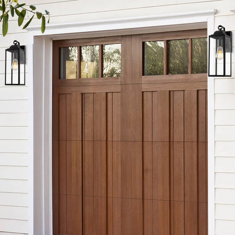 Landry 17" Industrial Farmhouse Weather Resistant Outdoor Wall Sconce