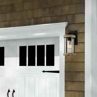 Dorsey 12" Rustic Traditional Outdoor Weather Resistant Wall Sconce
