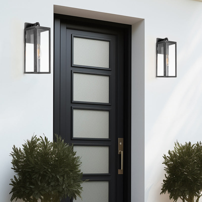 Townsend 16" Industrial Farmhouse Weather Resistant Outdoor Wall Sconce