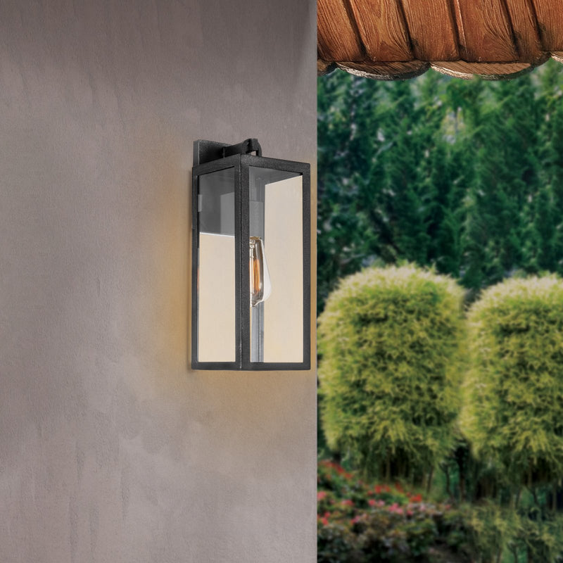 Townsend 16" Industrial Farmhouse Weather Resistant Outdoor Wall Sconce