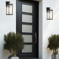 Bedford 16" Industrial Farmhouse Weather Resistant Outdoor Wall Sconce