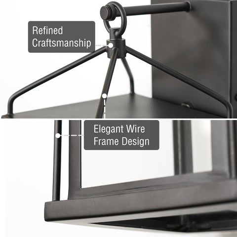 Bedford 16" Industrial Farmhouse Weather Resistant Outdoor Wall Sconce