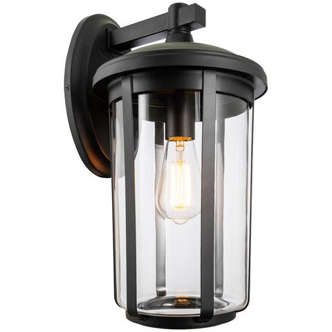 Mercer 17" Large Modern Farmhouse Weather Resistant Outdoor Wall Sconce