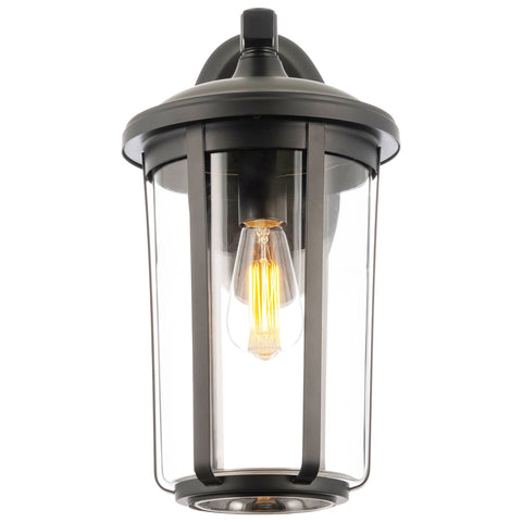 Mercer 17" Large Modern Farmhouse Weather Resistant Outdoor Wall Sconce