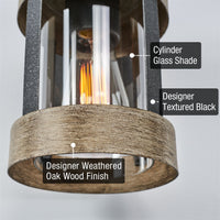 Rochester 14" Modern Outdoor Wall Sconce