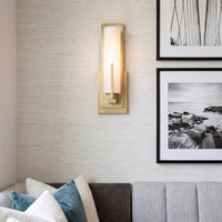 Kira Home Faro 15" Modern Wall Sconce Light for Bathroom Vanity