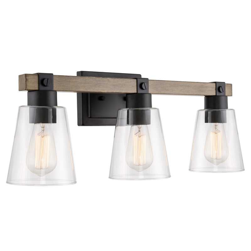 Asher 23" 3-Light Farmhouse Vanity / Bathroom Light