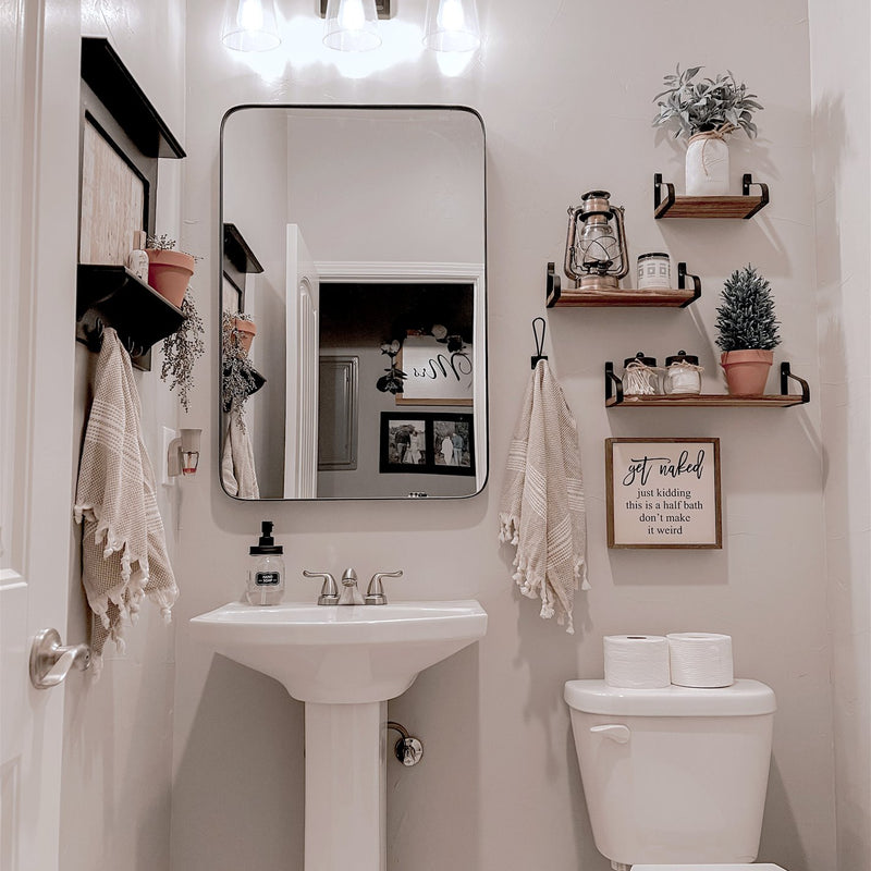 Asher 23" 3-Light Farmhouse Vanity / Bathroom Light