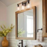 Asher 23" 3-Light Farmhouse Vanity / Bathroom Light