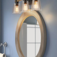 Asher 23" 3-Light Farmhouse Vanity / Bathroom Light