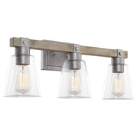 Asher 23" 3-Light Farmhouse Vanity / Bathroom Light