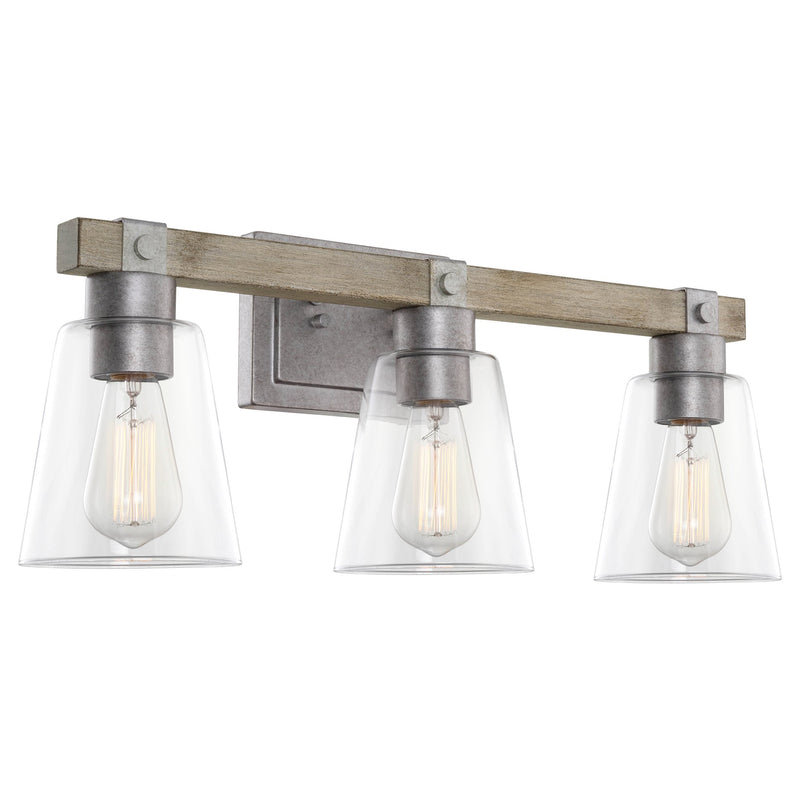Asher 23" 3-Light Farmhouse Vanity / Bathroom Light