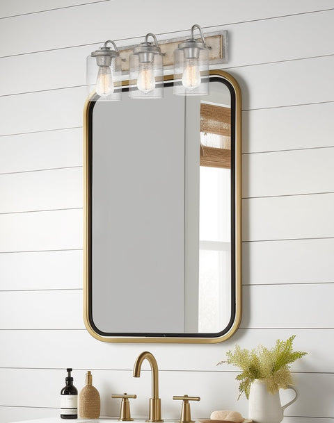 Greyson 22" 3-Light Farmhouse Vanity / Bathroom Light