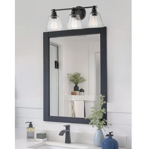 Adair 23" Modern 3-Light Farmhouse Vanity / Bathroom Light