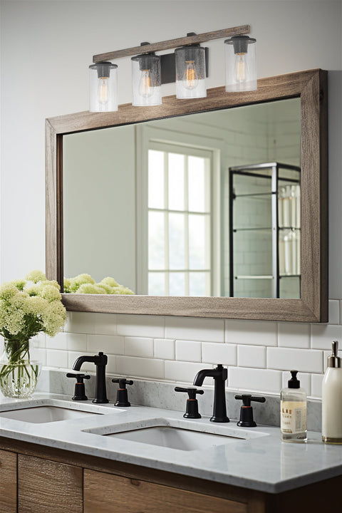 Oakmont 28" 4-Light Farmhouse Vanity / Bathroom Light