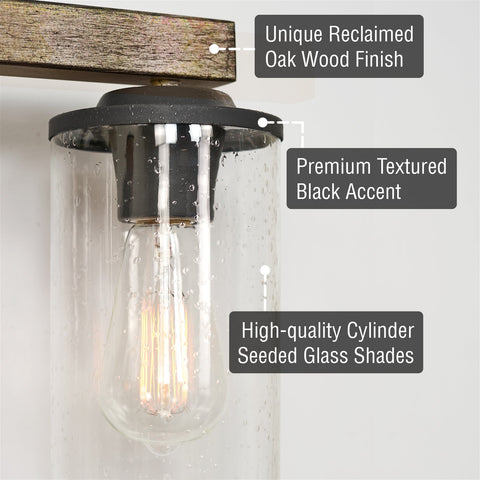 Oakmont 28" 4-Light Farmhouse Vanity / Bathroom Light