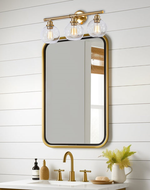 Ayla 23" Modern 3-Light Vanity/Bathroom Light