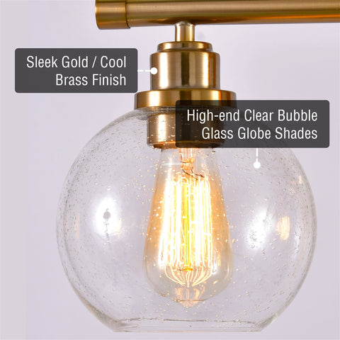 Ayla 23" Modern 3-Light Vanity/Bathroom Light