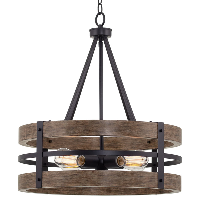 Maybrook 23" 4-Light Modern Farmhouse Chandelier