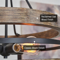 Maybrook 23" 4-Light Modern Farmhouse Chandelier