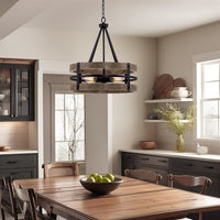 Maybrook 23" 4-Light Modern Farmhouse Chandelier