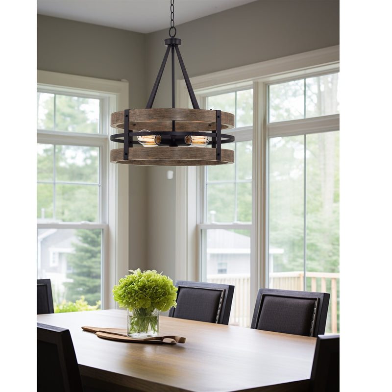 Maybrook 23" 4-Light Modern Farmhouse Chandelier