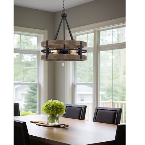 Maybrook 23" 4-Light Modern Farmhouse Chandelier