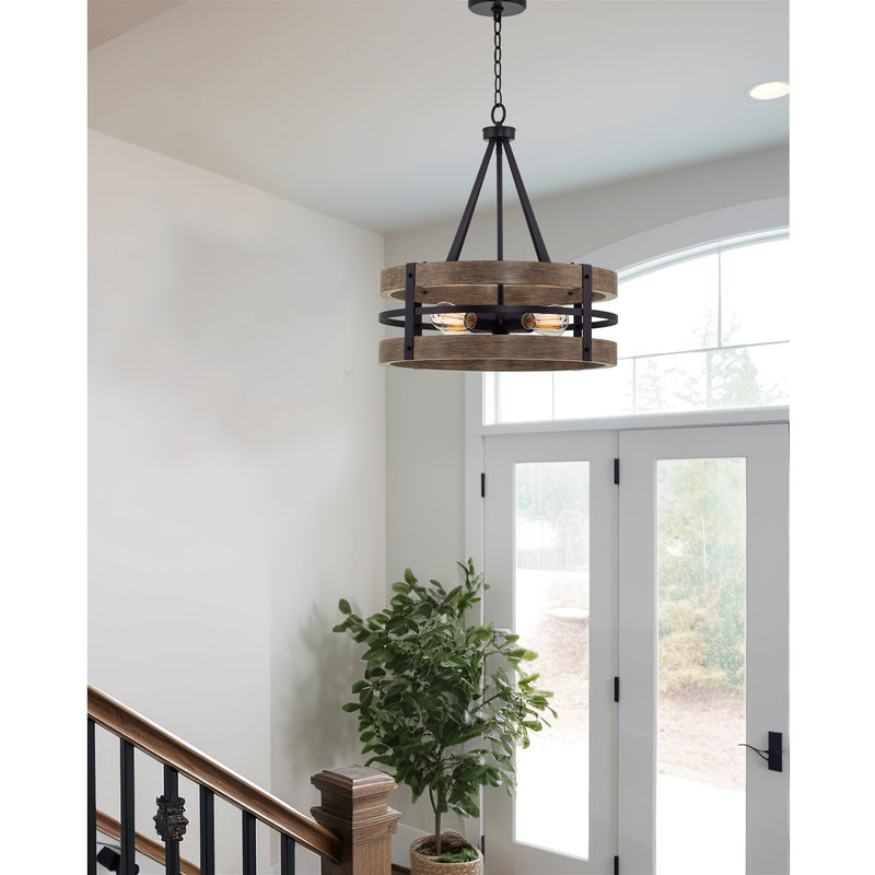 Maybrook 23" 4-Light Modern Farmhouse Chandelier