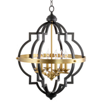 Capistrano 28" 6-Light Rustic Farmhouse Chandelier